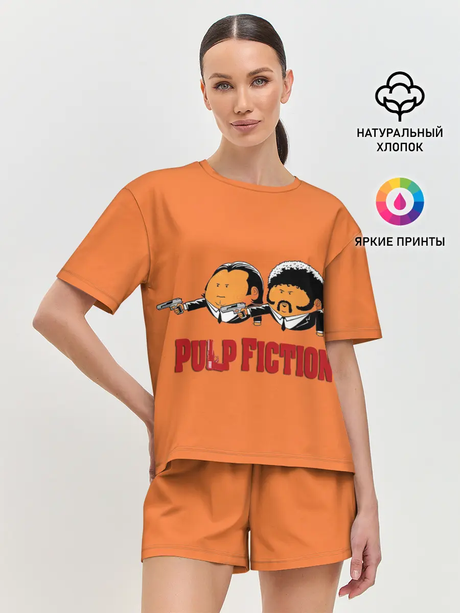 Женская пижама с шортами / Pulp Fiction - Art 2