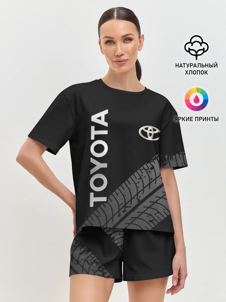 Женская пижама с шортами / Toyota