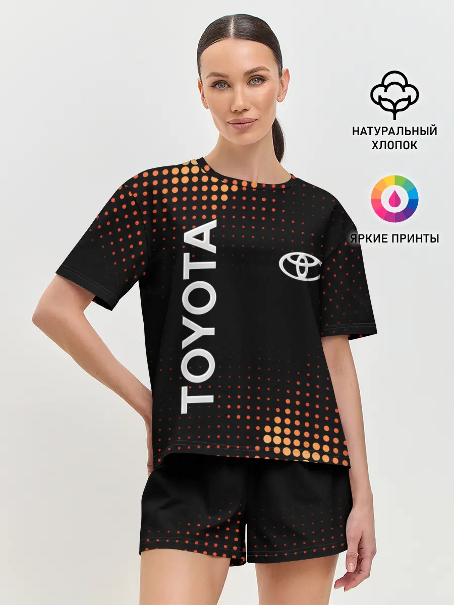 Женская пижама с шортами / Toyota