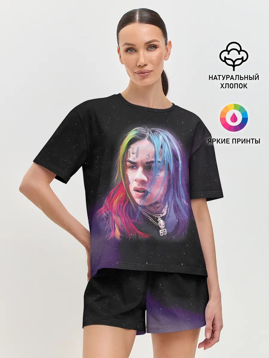 Женская пижама с шортами / Rap