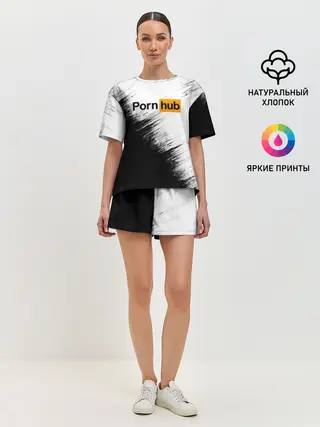 Женская пижама с шортами / Pornhub