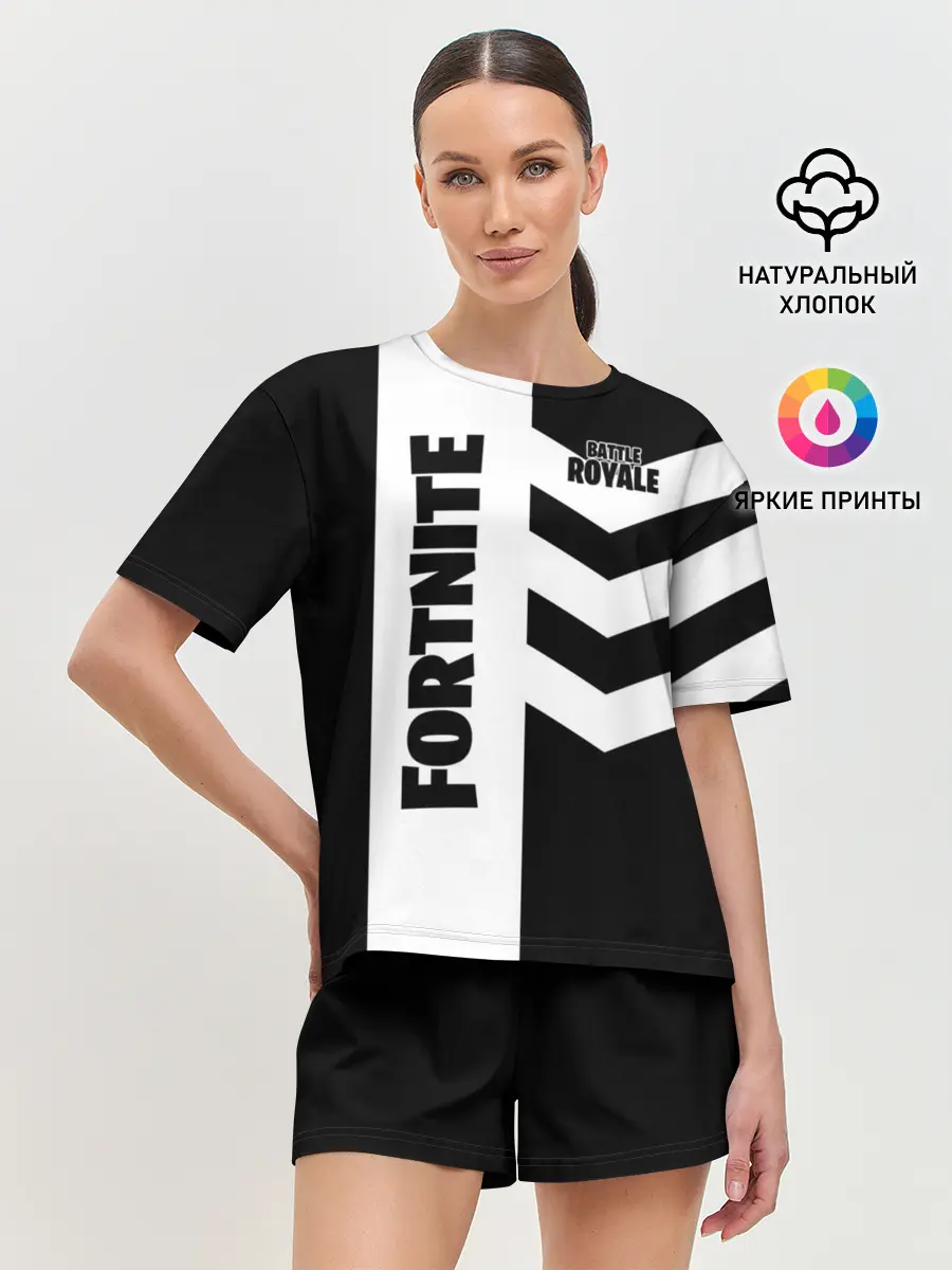 Женская пижама с шортами / Fortnite Battle Royale