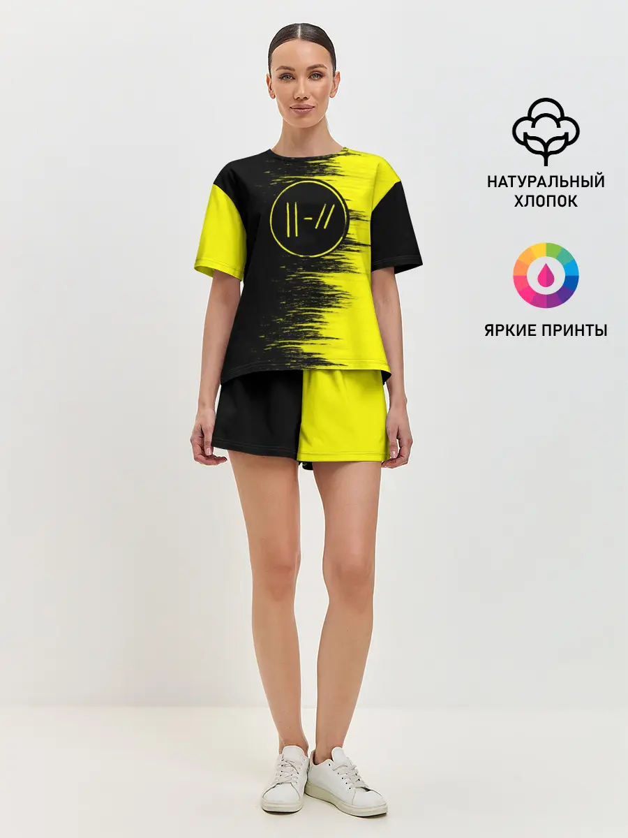 Женская пижама с шортами / Twenty One Pilots 7