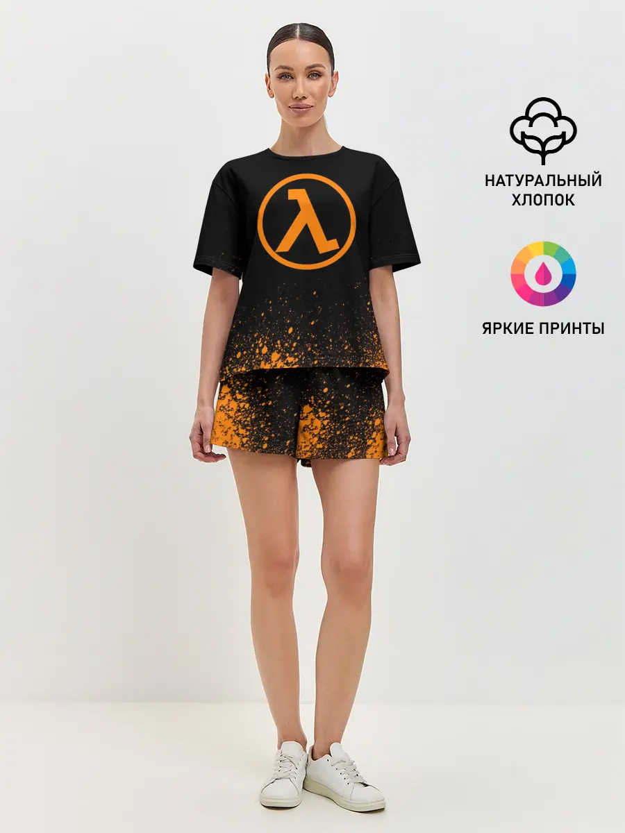 Женская пижама с шортами / HALF LIFE