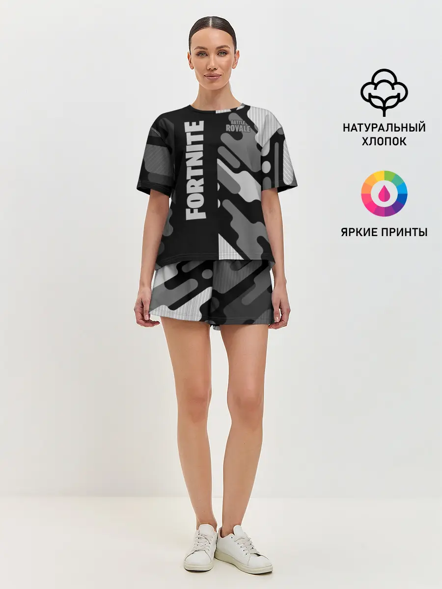 Женская пижама с шортами / Fortnite Battle Royale