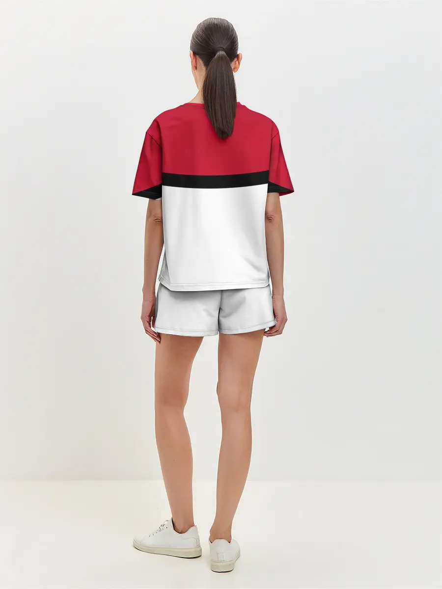 Женская пижама с шортами / Покебол