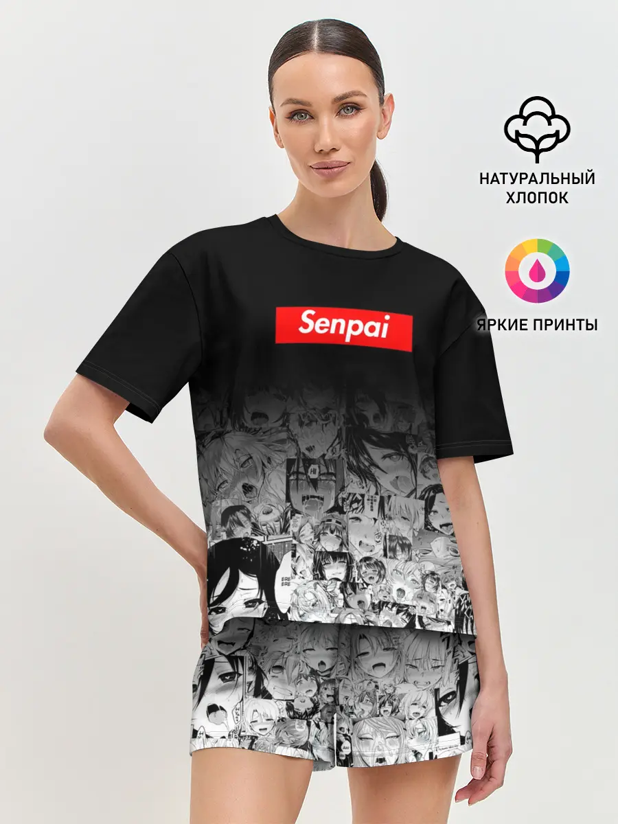 Женская пижама с шортами / Senpai