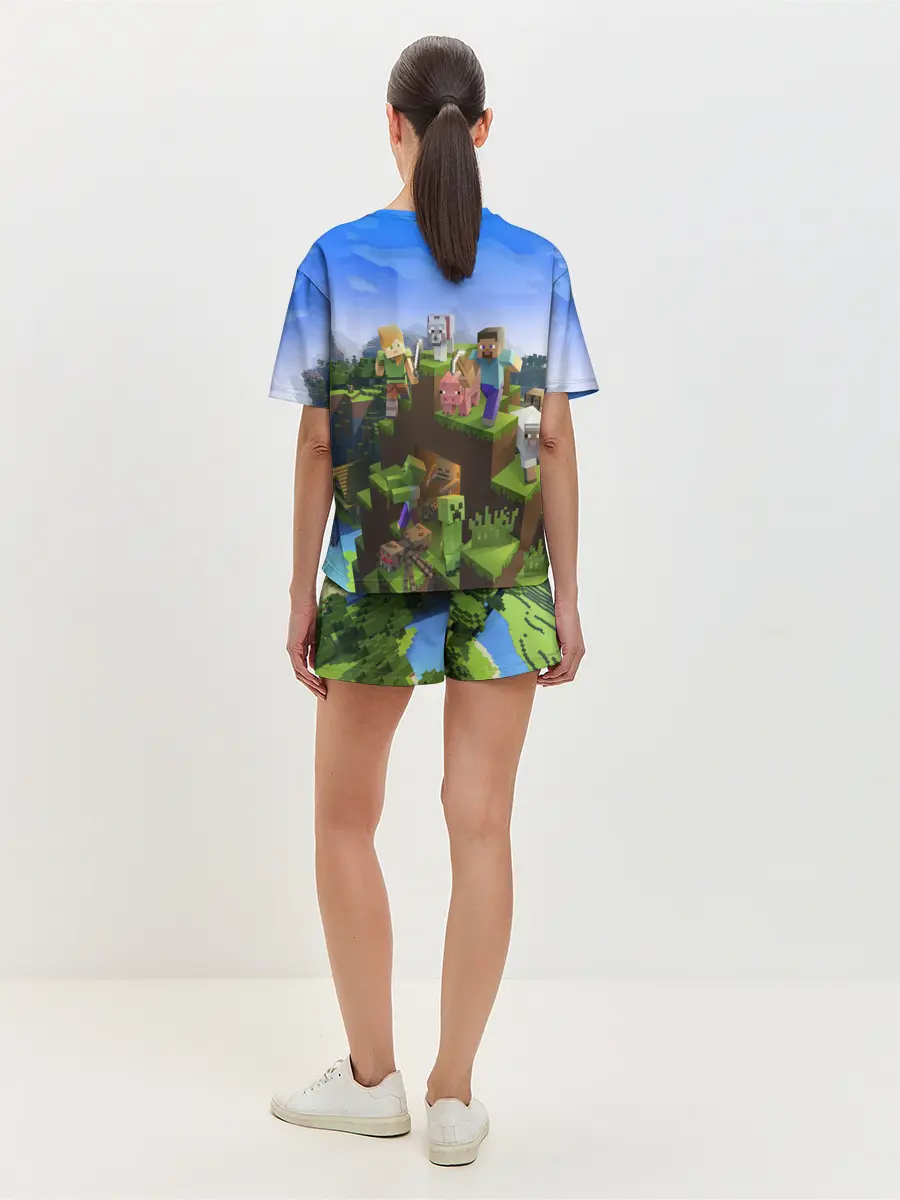 Женская пижама с шортами / MINECRAFT