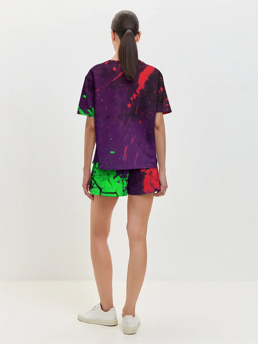 Женская пижама с шортами / XXXTENTACION.