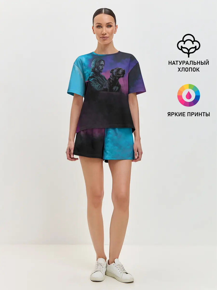 Женская пижама с шортами / Друг