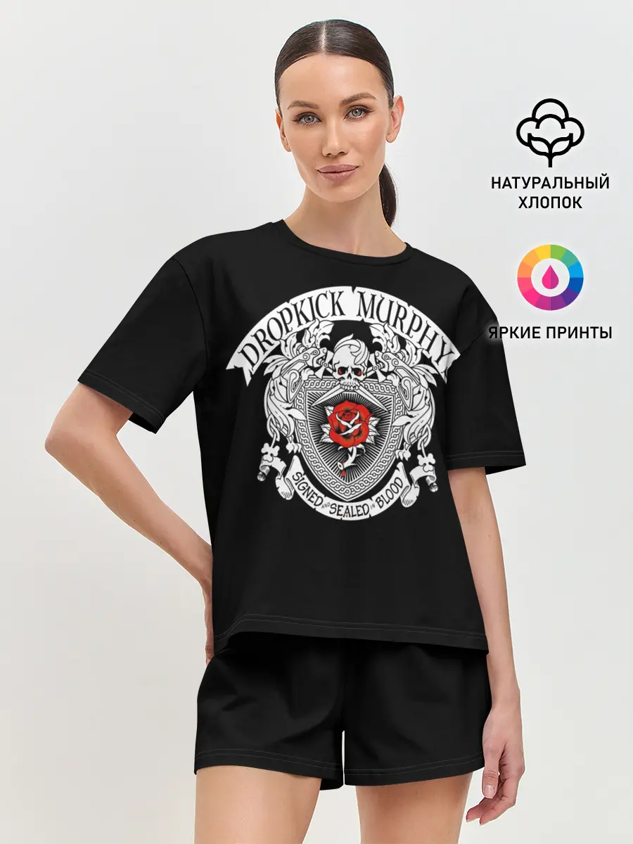 Женская пижама с шортами / Dropkick Murphys