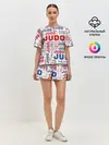 Женская пижама с шортами / Дзюдо