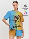 Женская пижама с шортами / The Beatles