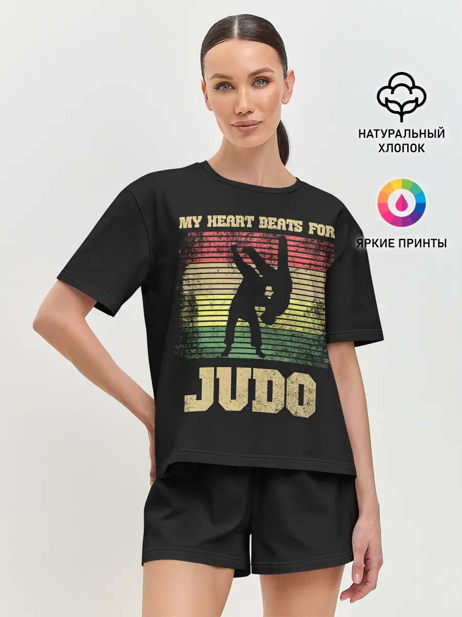 Женская пижама с шортами / Judo