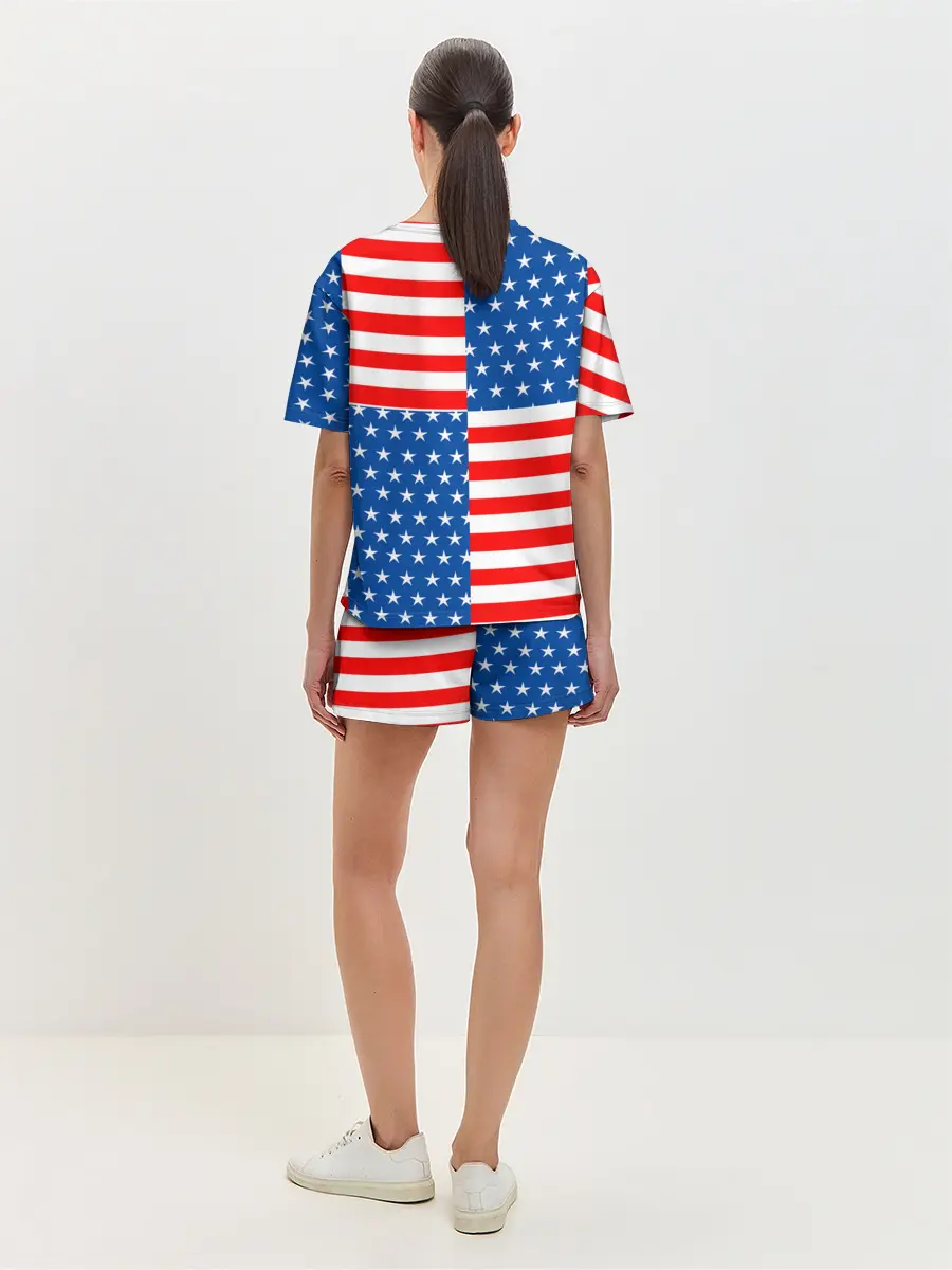 Женская пижама с шортами / США