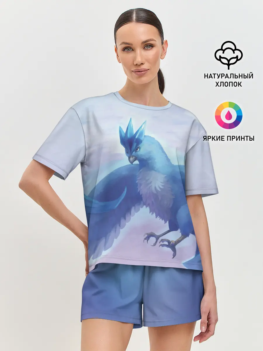 Женская пижама с шортами / Мистик