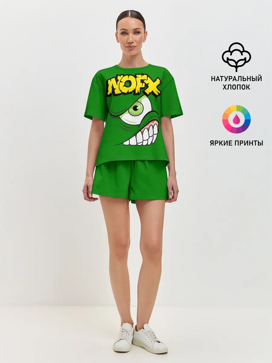 Женская пижама с шортами / NOFX