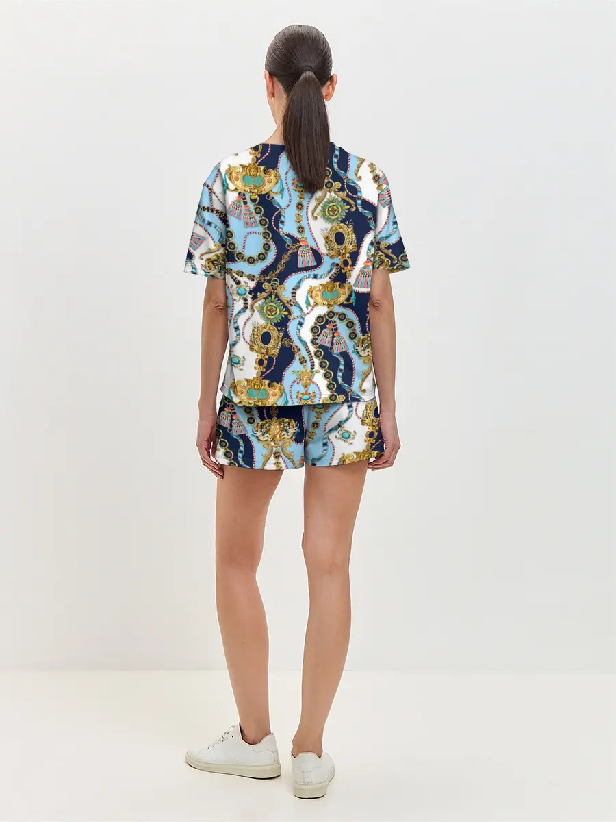 Женская пижама с шортами / Барокко