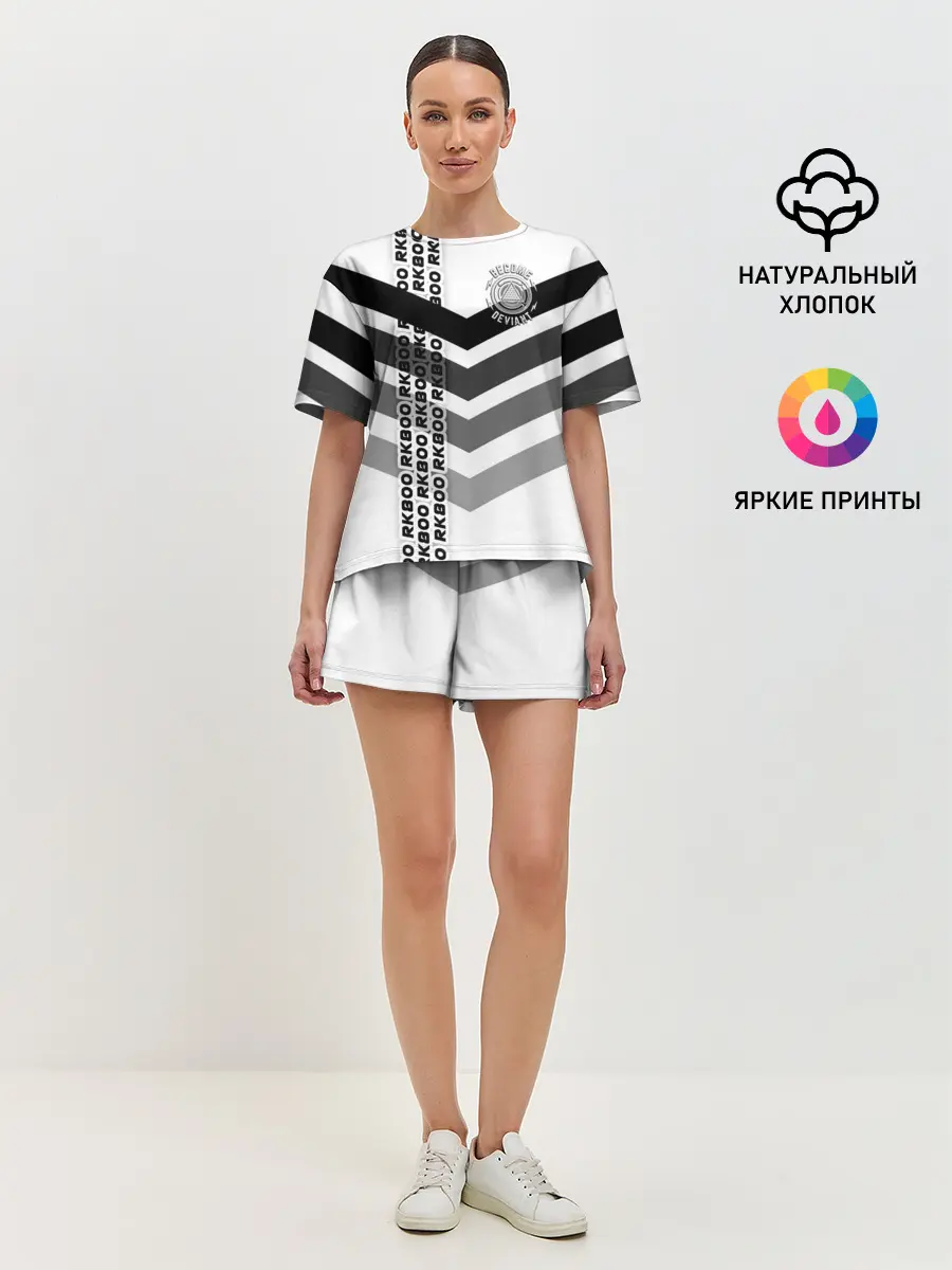 Женская пижама с шортами / RK800 become deviant