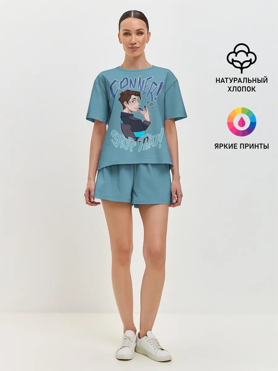 Женская пижама с шортами / CONNER STOP