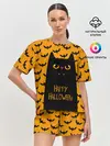 Женская пижама с шортами / Happy Halloween