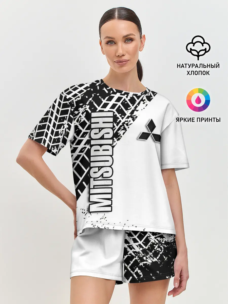 Женская пижама с шортами / Mitsubishi