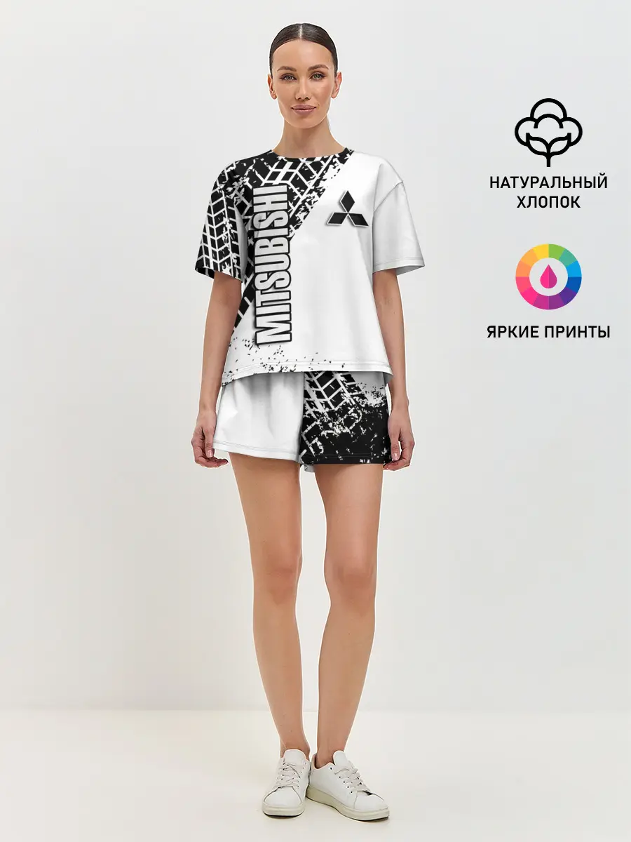 Женская пижама с шортами / Mitsubishi