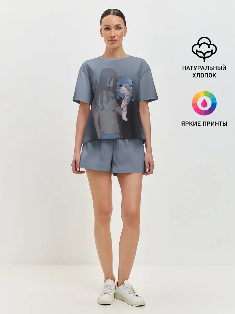 Женская пижама с шортами / Sally Love