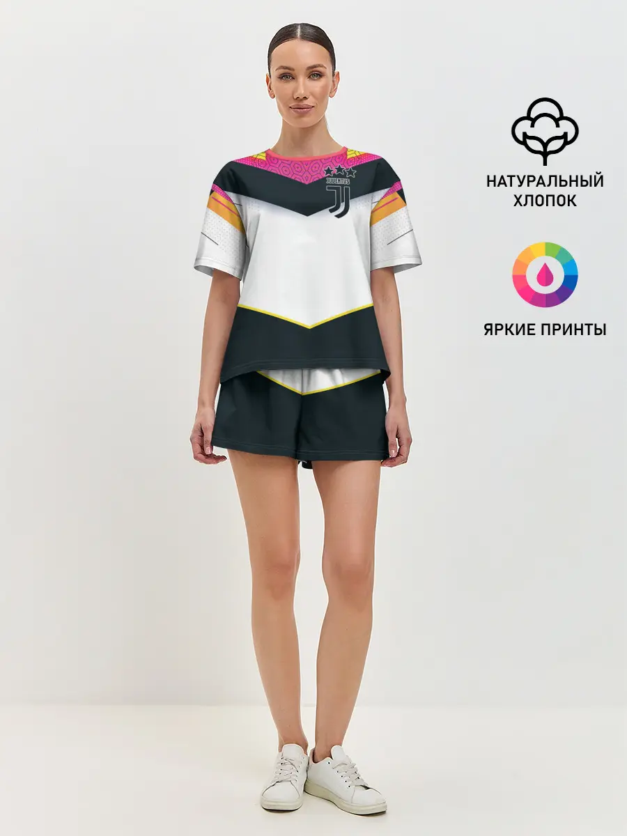 Женская пижама с шортами / Juventus