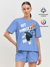 Женская пижама с шортами / GET DUNKED