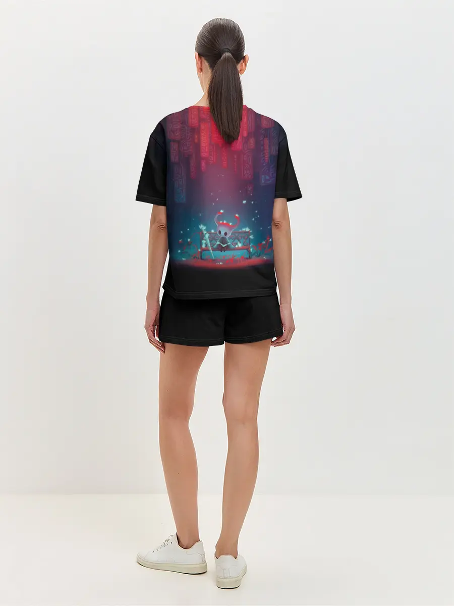 Женская пижама с шортами / hollow knight