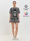 Женская пижама с шортами / Дом там, где твой кот