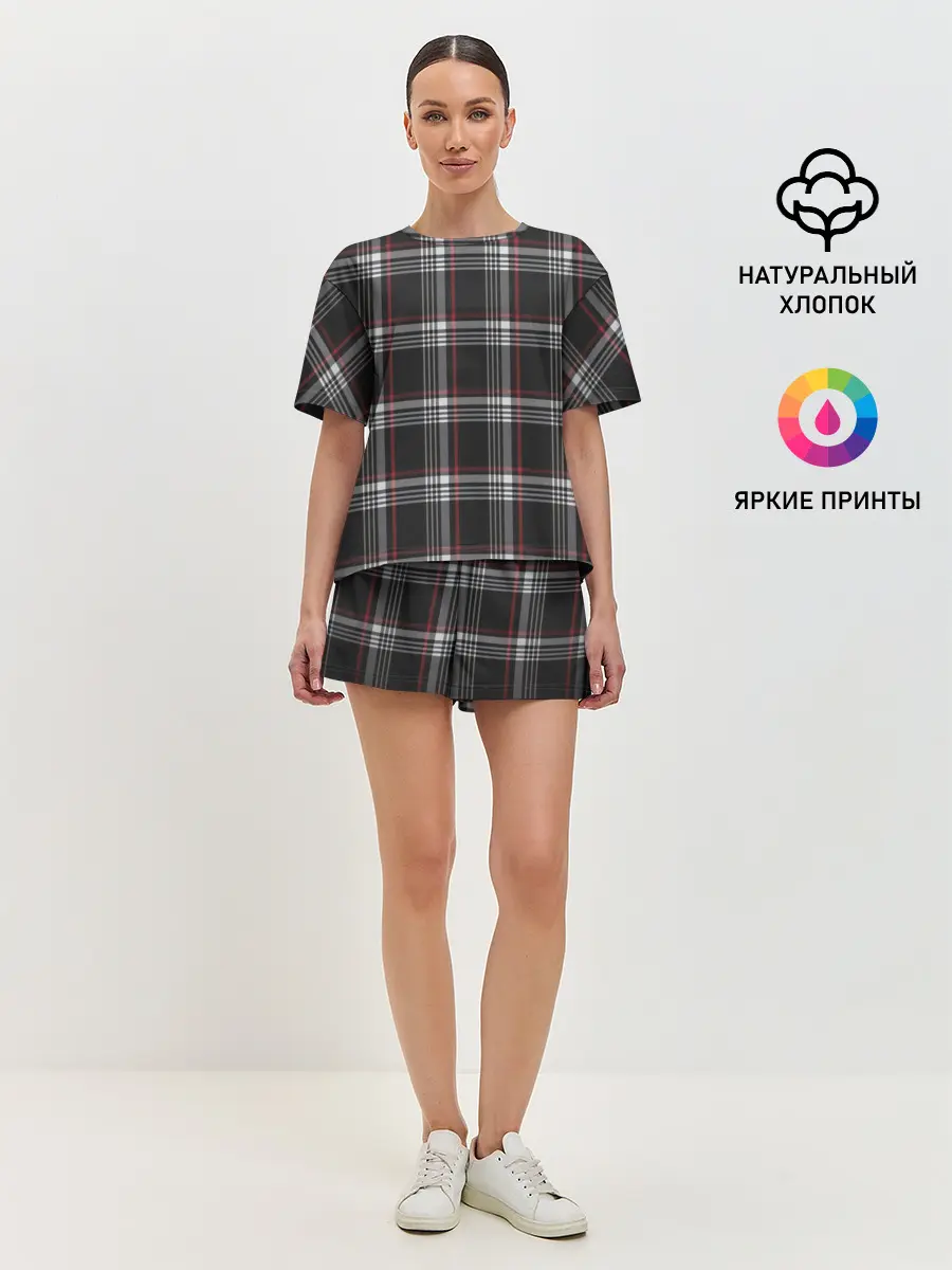 Женская пижама с шортами / Shotlandka.