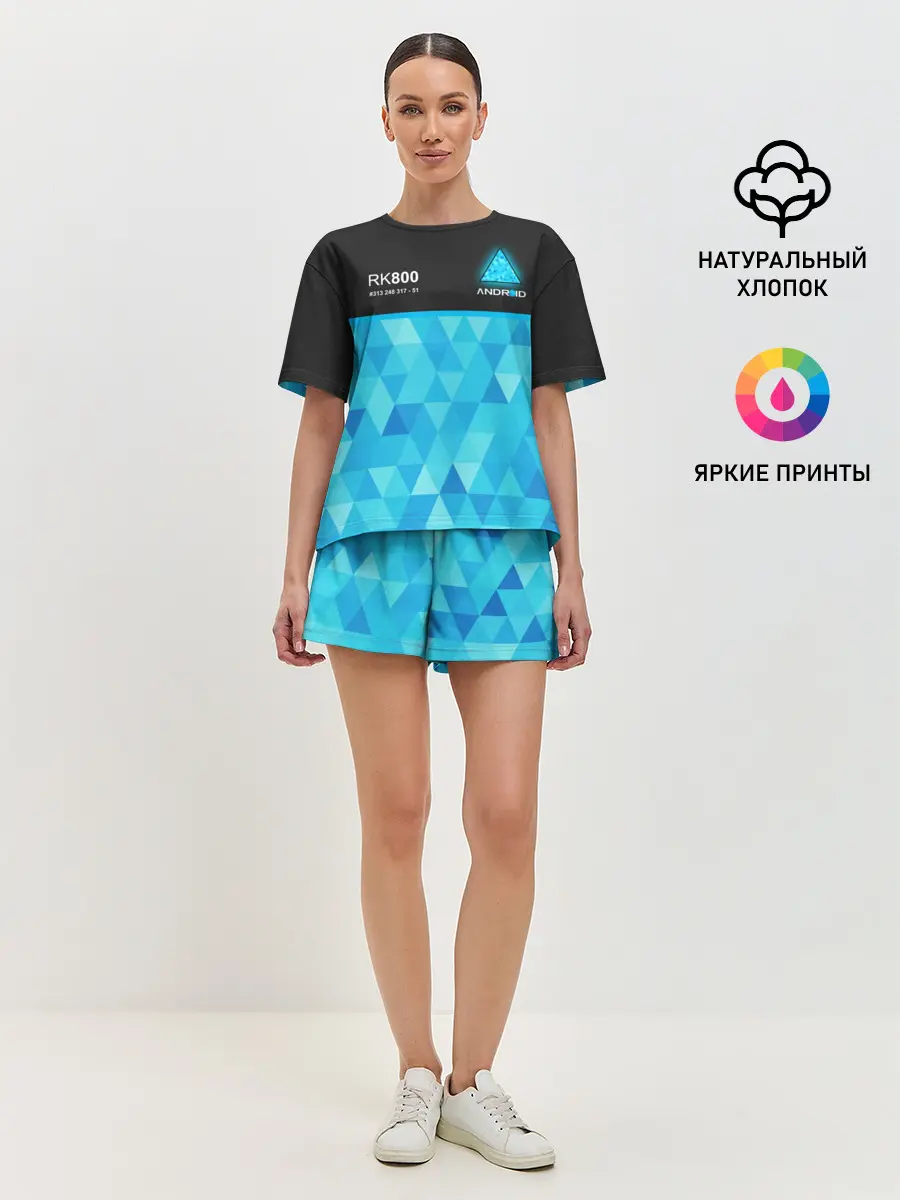 Женская пижама с шортами / RK800 КОННОР