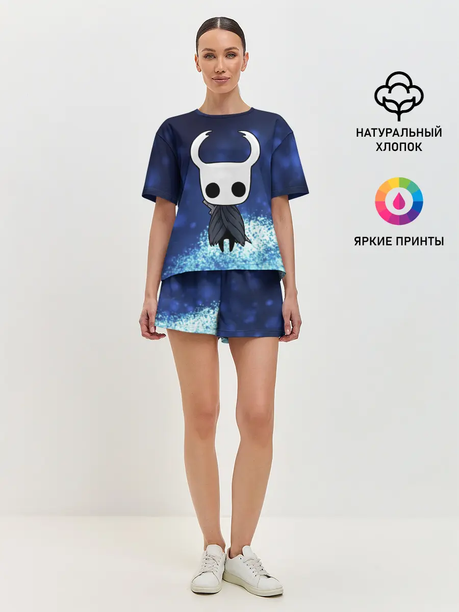 Женская пижама с шортами / Рыцарь - HOLLOW KNIGHT