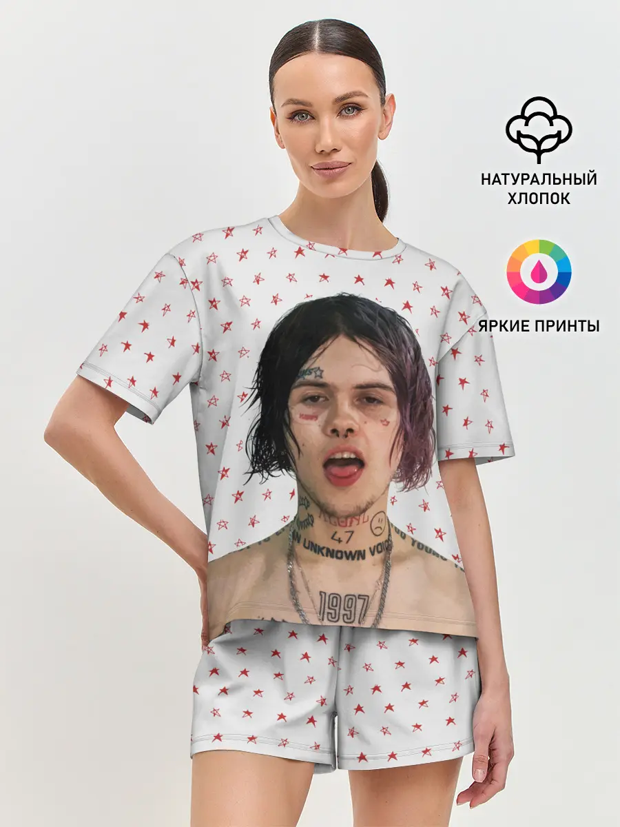 Женская пижама с шортами / ДЖИЗУС