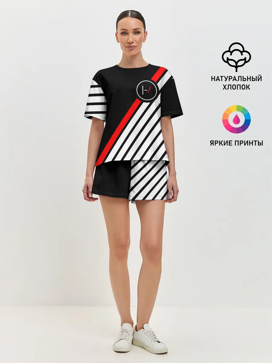 Женская пижама с шортами / TWENTY ONE PILOTS