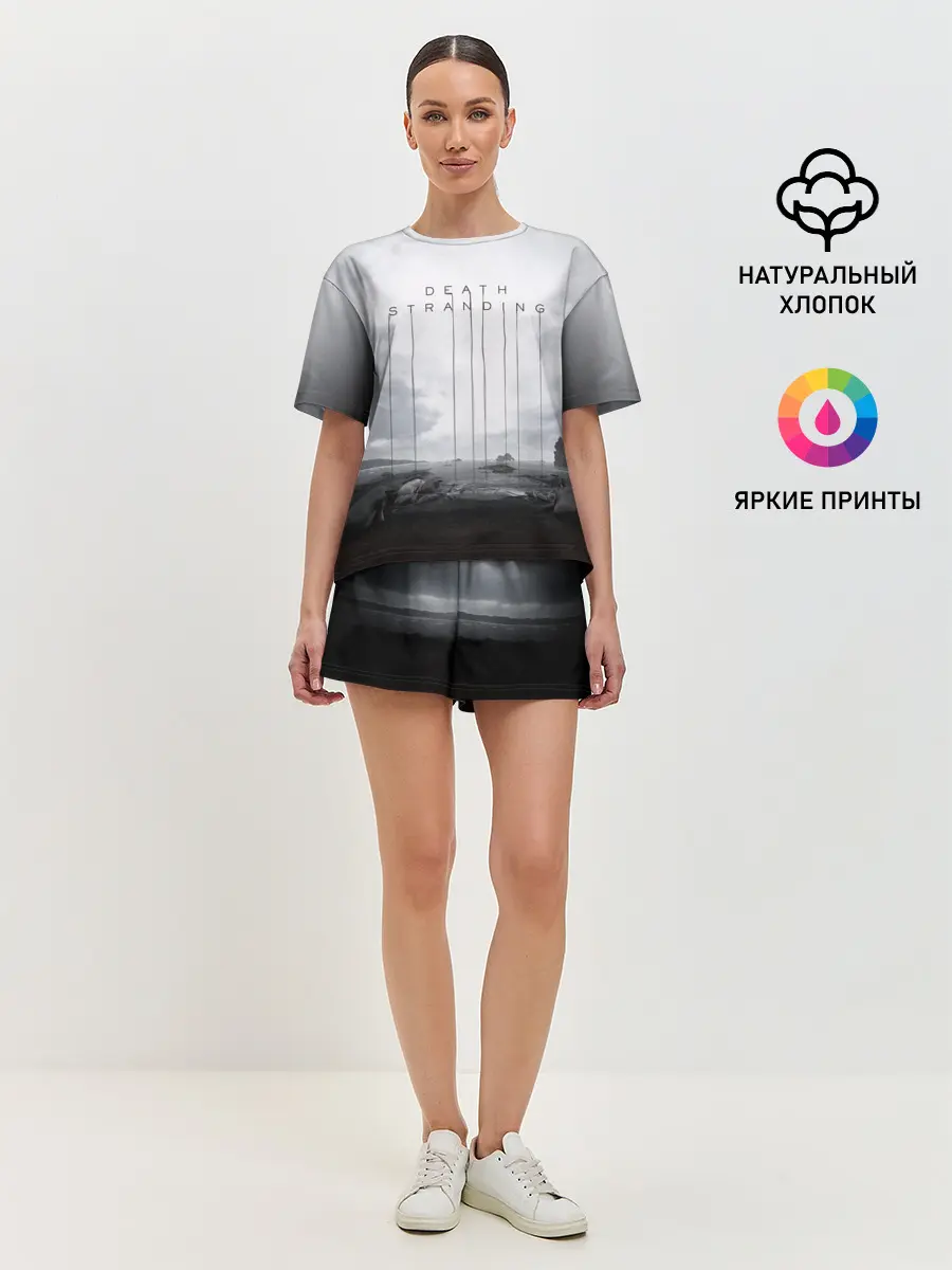 Женская пижама с шортами / DEATH STRANDING
