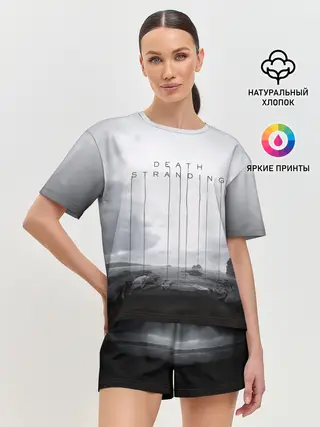 Женская пижама с шортами / DEATH STRANDING