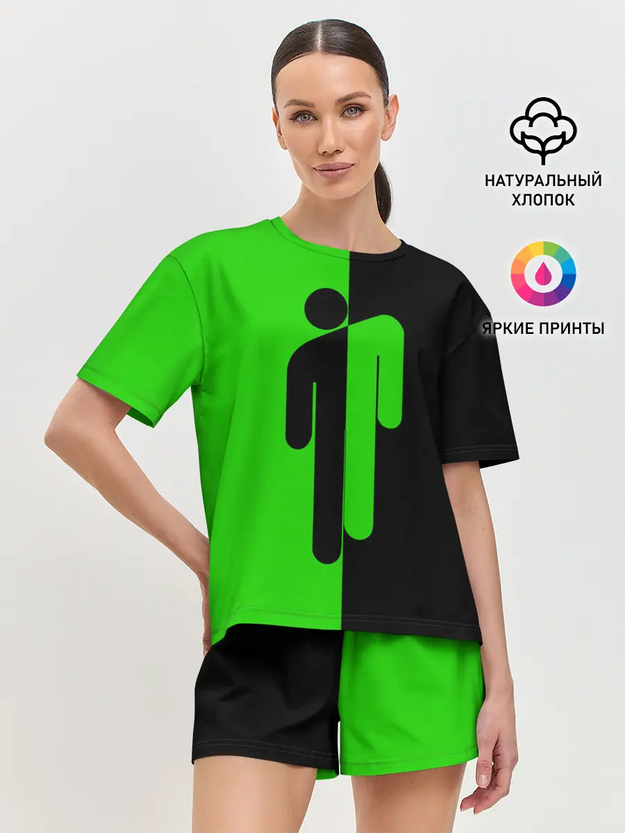 Женская пижама с шортами / BILLIE EILISH