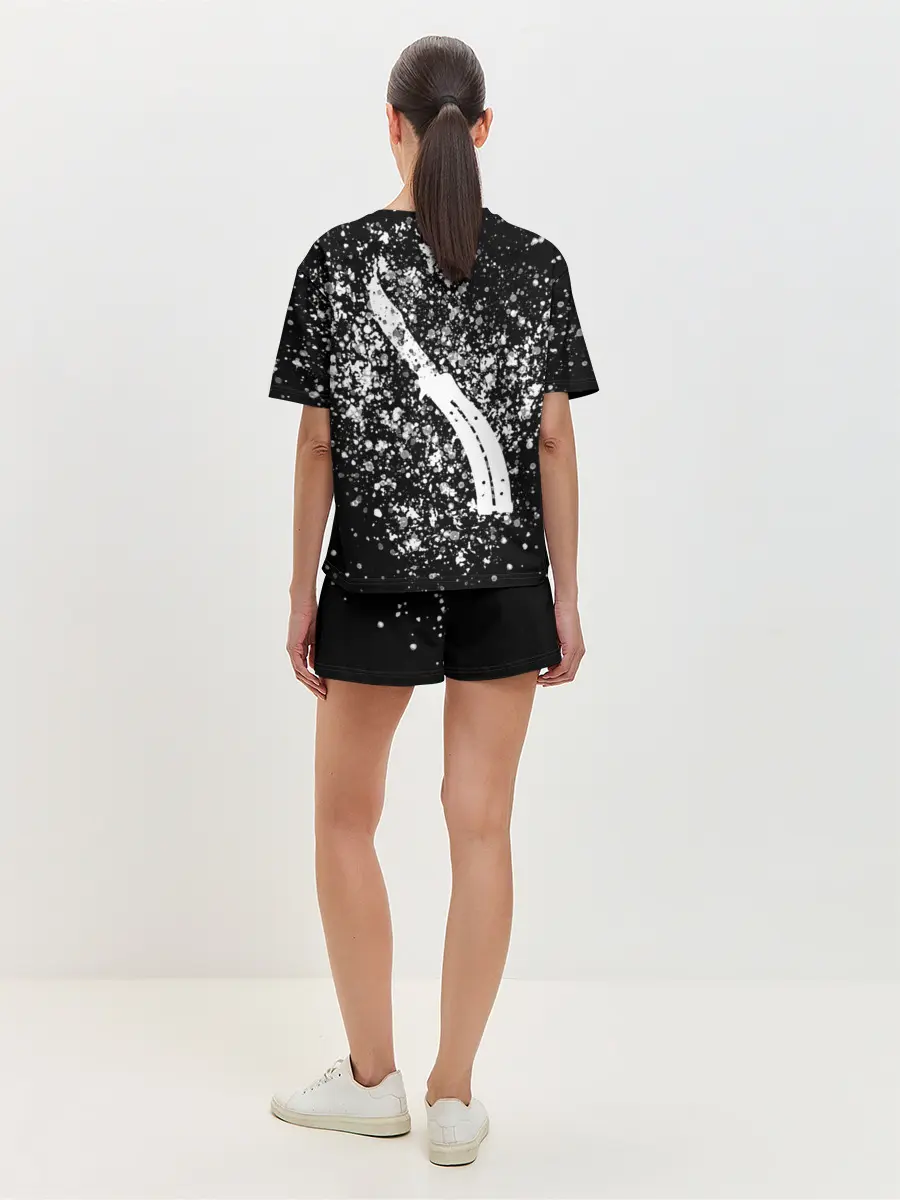 Женская пижама с шортами / CS GO White Knife