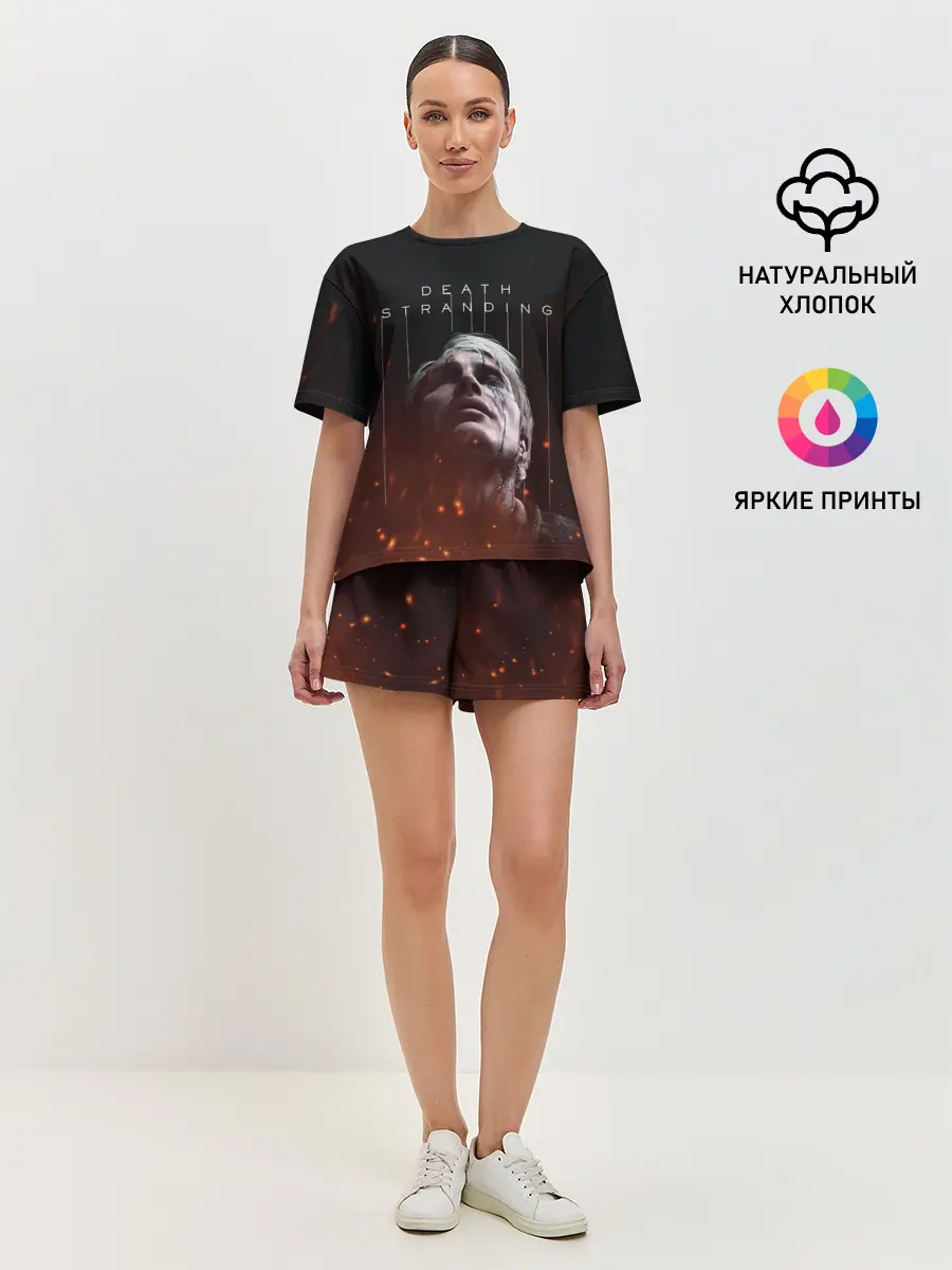 Женская пижама с шортами / DEATH STRANDING - Cliff