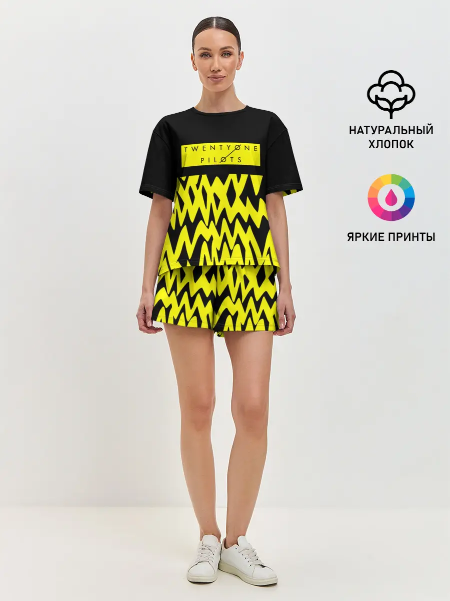 Женская пижама с шортами / Twenty One Pilots 12