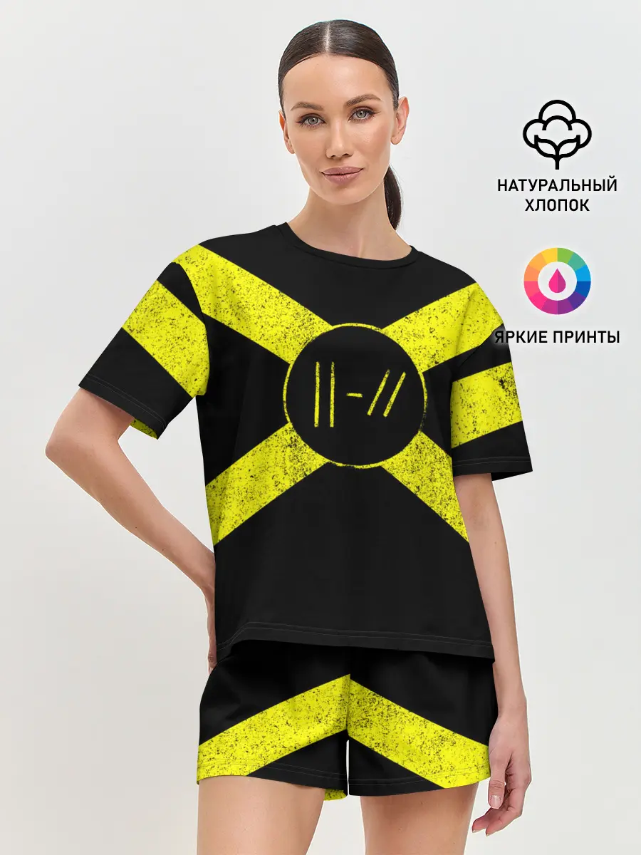 Женская пижама с шортами / Twenty One Pilots 14