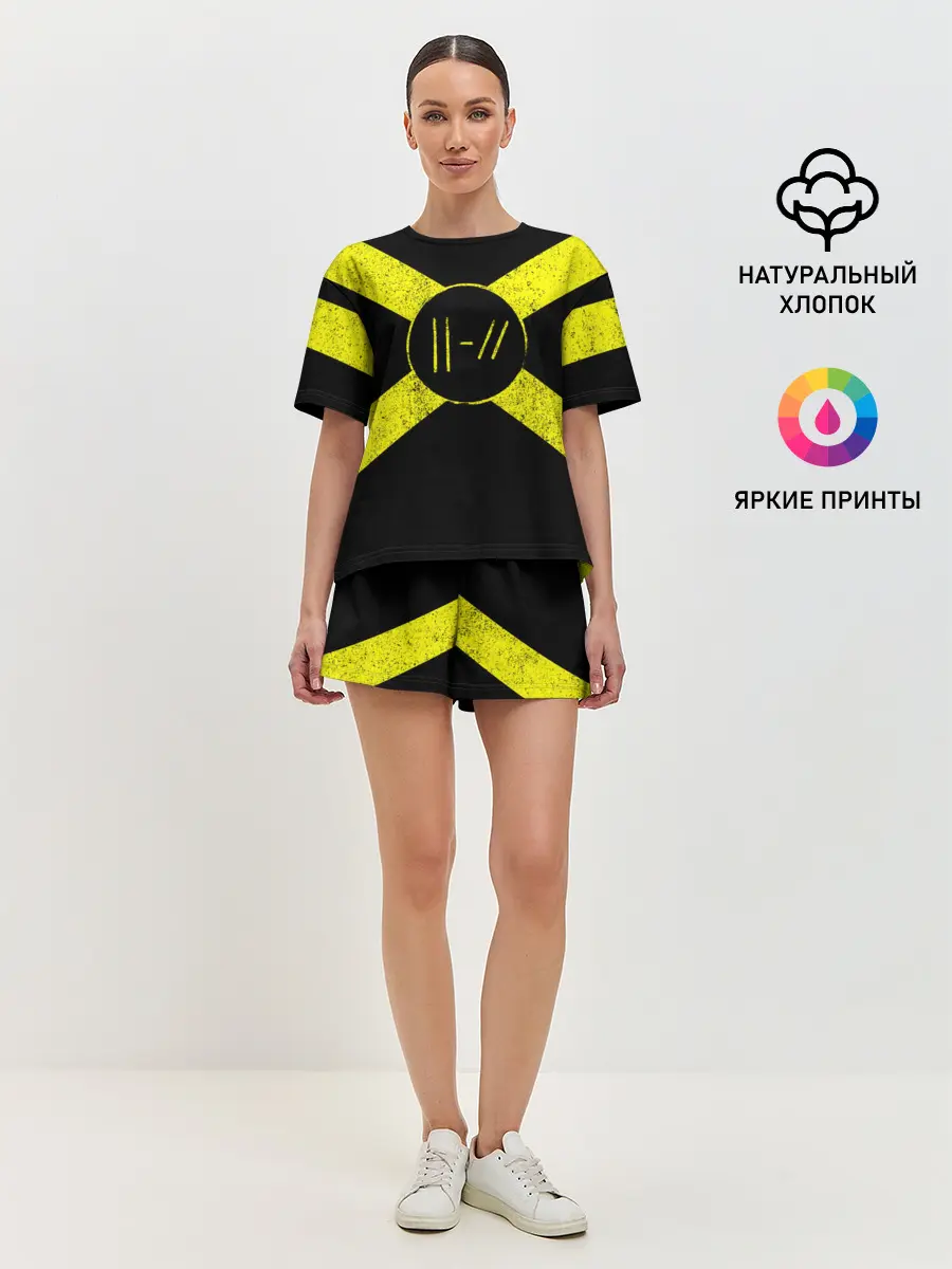 Женская пижама с шортами / Twenty One Pilots 14