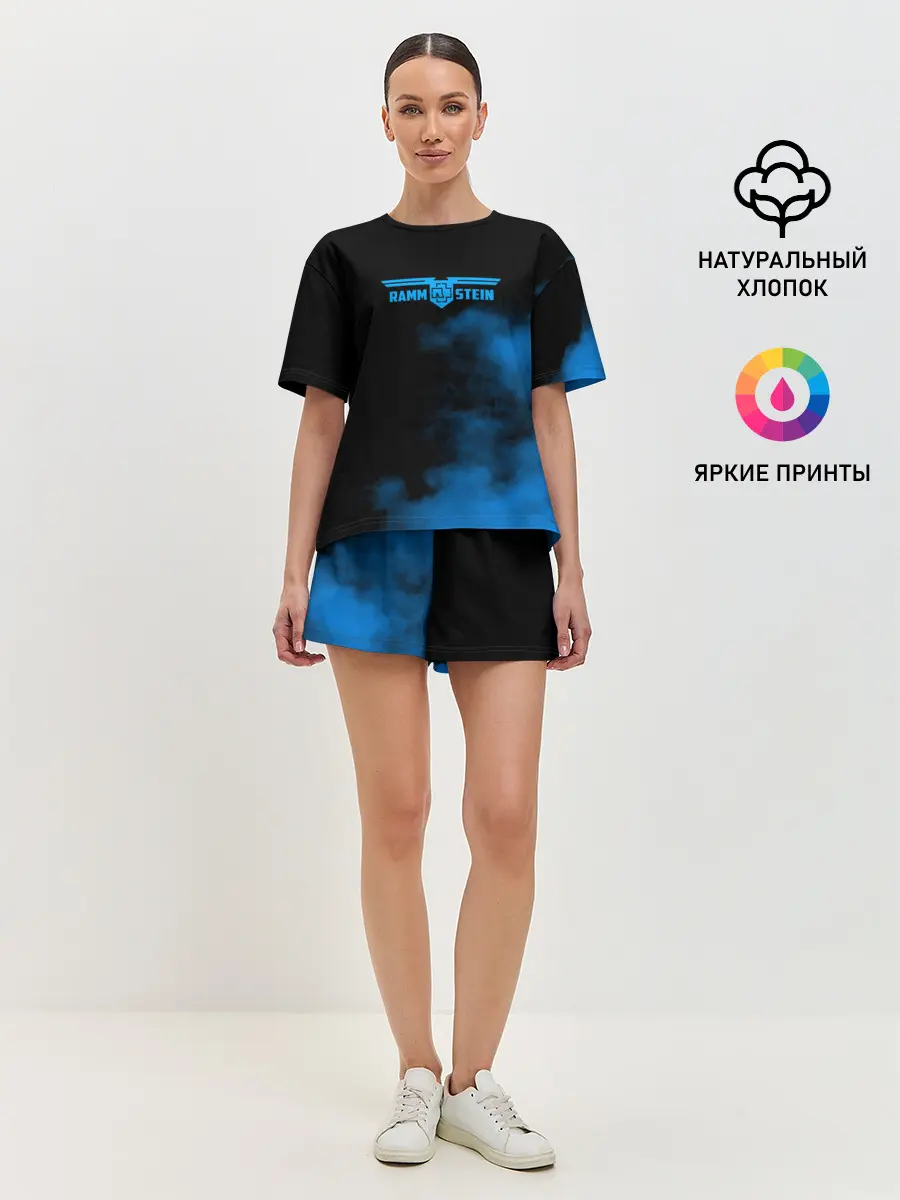 Женская пижама с шортами / Rammstein