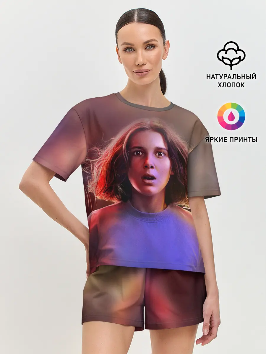 Женская пижама с шортами / STRANGER THINGS