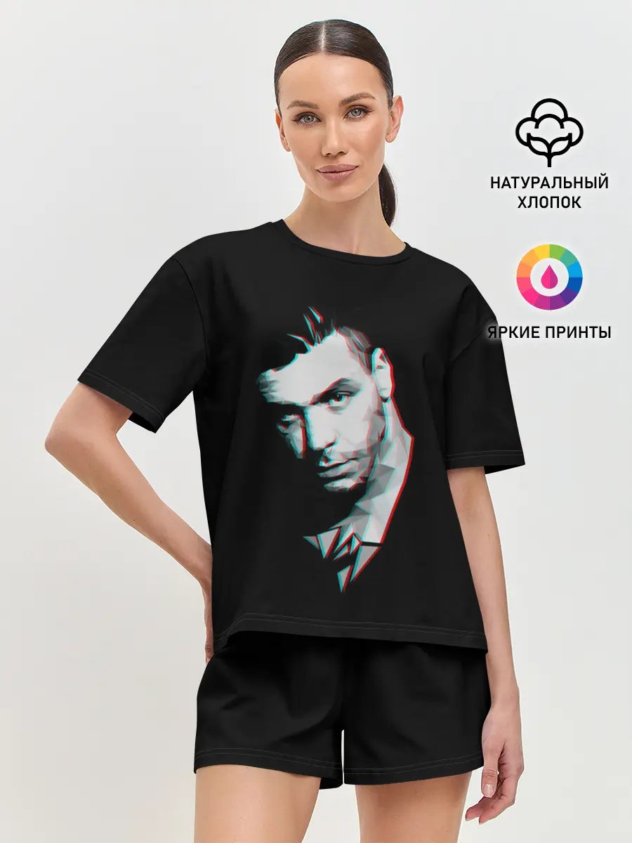 Женская пижама с шортами / Rammstein