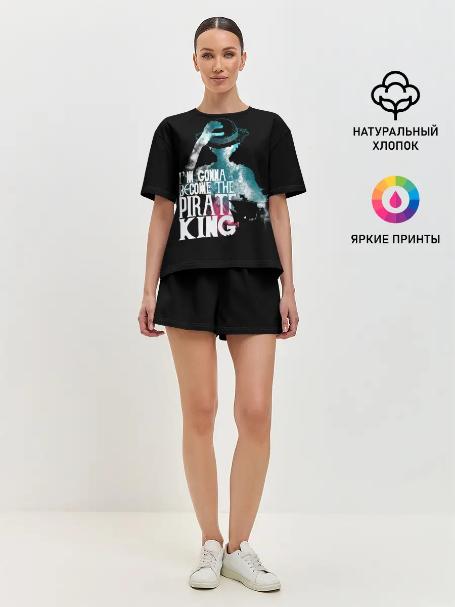 Женская пижама с шортами / ONE PIECE | ВАН-ПИС