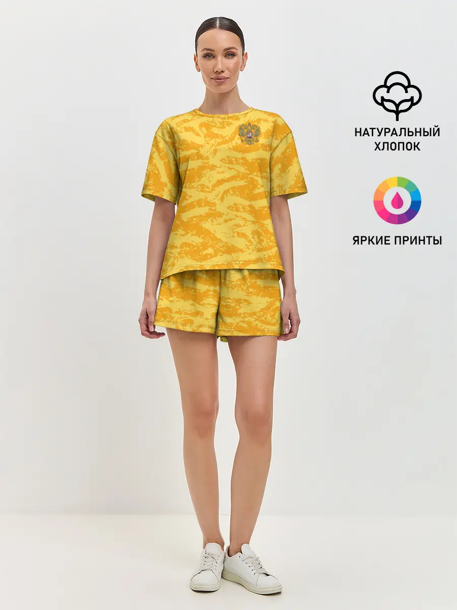 Женская пижама с шортами / Russia gk 19-20